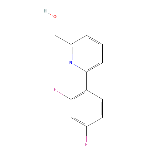 [6-(2,4-difluorophenyl)pyridin-2-yl]methanol (CAS: 887981-41-1) - Related Chemical Product