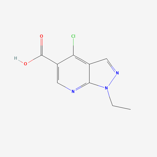 4-chloro-1-ethylpyrazolo[3,4-b]pyridine-5-carboxylic acid (CAS: 59060-16-1) - Related Chemical Product