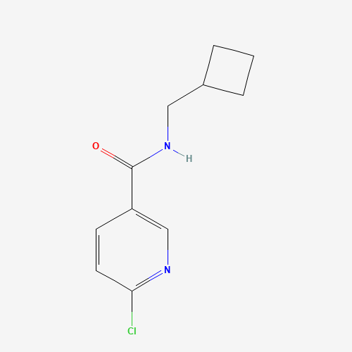 6-chloro-N-(cyclobutylmethyl)pyridine-3-carboxamide (CAS: 585544-27-0) - Related Chemical Product