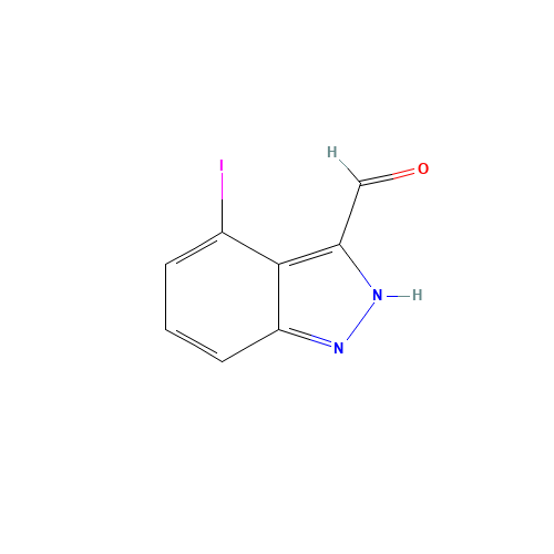4-iodo-2H-indazole-3-carbaldehyde (CAS: 885518-72-9) - Related Chemical Product