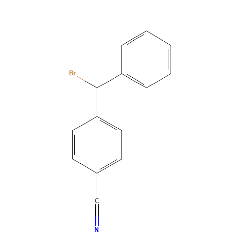 4-[bromo(phenyl)methyl]benzonitrile (CAS: 128660-38-8) - Related Chemical Product