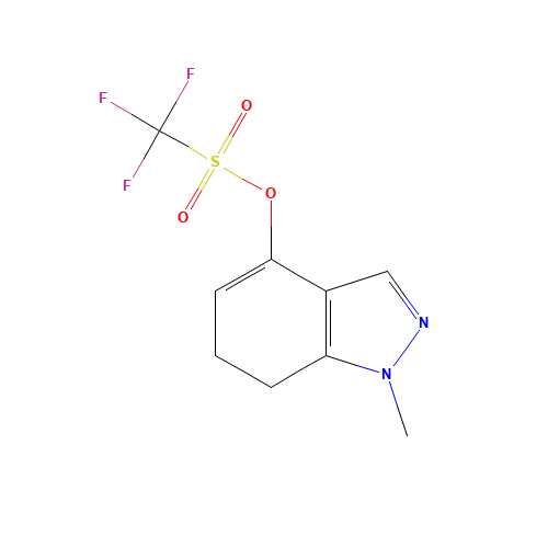 (1-methyl-6,7-dihydroindazol-4-yl) trifluoromethanesulfonate (CAS: 1419222-83-5) - Related Chemical Product