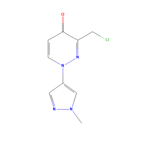 3-(chloromethyl)-1-(1-methylpyrazol-4-yl)pyridazin-4-one (CAS: 1314388-85-6) - Related Chemical Product