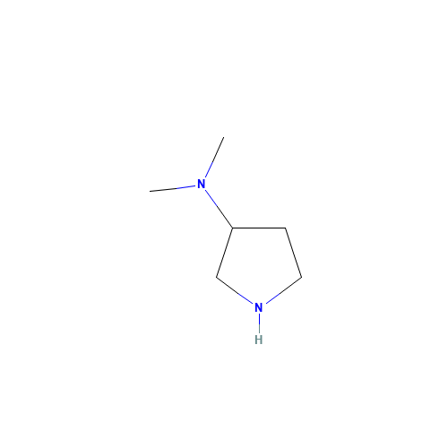 N,N-dimethylpyrrolidin-3-amine (CAS: 69478-75-7) - Related Chemical Product