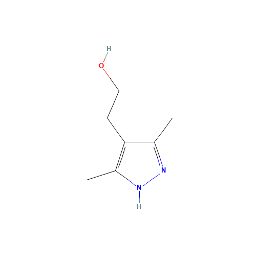 2-(3,5-dimethyl-1H-pyrazol-4-yl)ethanol (CAS: 83467-31-6) - Related Chemical Product