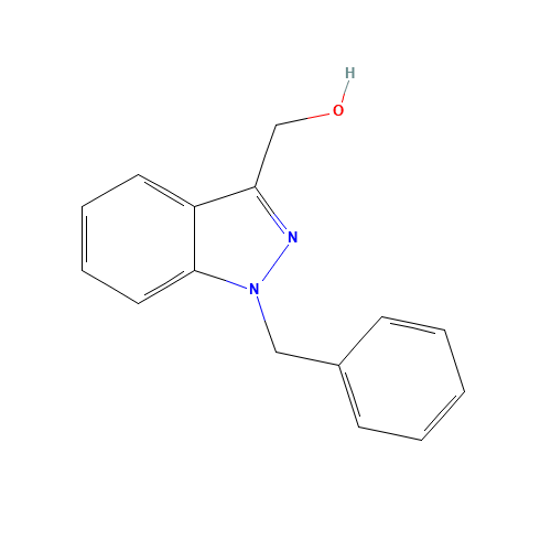 (1-benzylindazol-3-yl)methanol (CAS: 131427-21-9) - Related Chemical Product