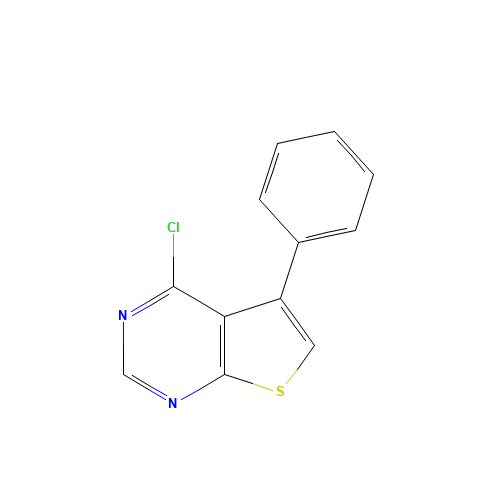 4-chloro-5-phenylthieno[2,3-d]pyrimidine (CAS: 182198-35-2) - Related Chemical Product