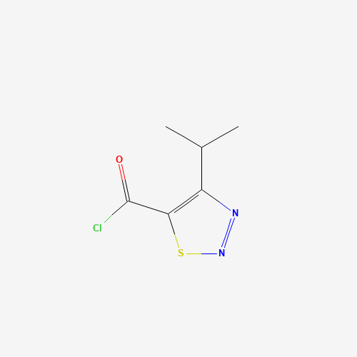 4-propan-2-ylthiadiazole-5-carbonyl chloride (CAS: 1041720-54-0) - Related Chemical Product