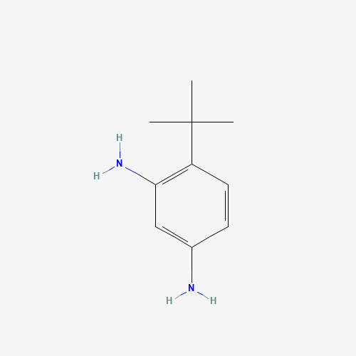 4-tert-butylbenzene-1,3-diamine (CAS: 10362-14-8) - Chemical Structure and Molecular Formula 
