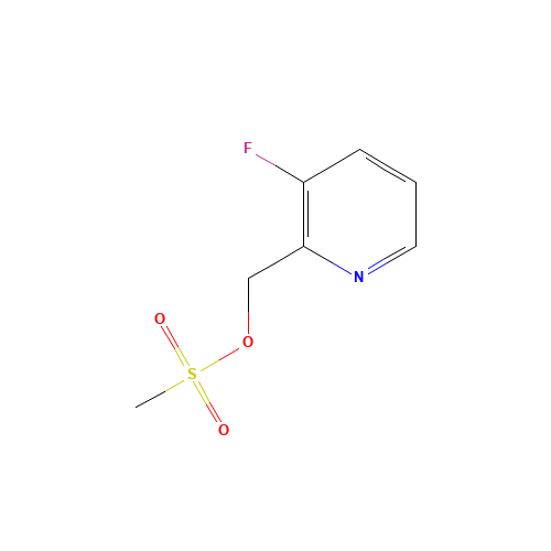 (3-fluoropyridin-2-yl)methyl methanesulfonate (CAS: 1372891-55-8) - Related Chemical Product