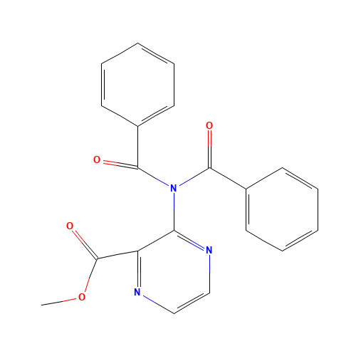 methyl 3-(dibenzoylamino)pyrazine-2-carboxylate (CAS: 94579-07-4) - Related Chemical Product