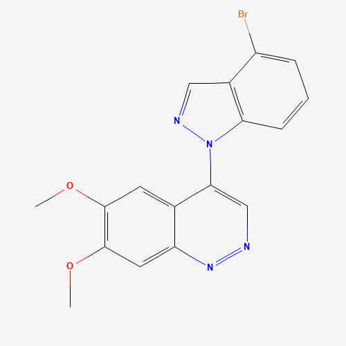 4-(4-bromoindazol-1-yl)-6,7-dimethoxycinnoline (CAS: 947694-53-3) - Related Chemical Product