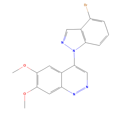 4-(4-bromoindazol-1-yl)-6,7-dimethoxycinnoline (CAS: 947694-53-3) - Related Chemical Product