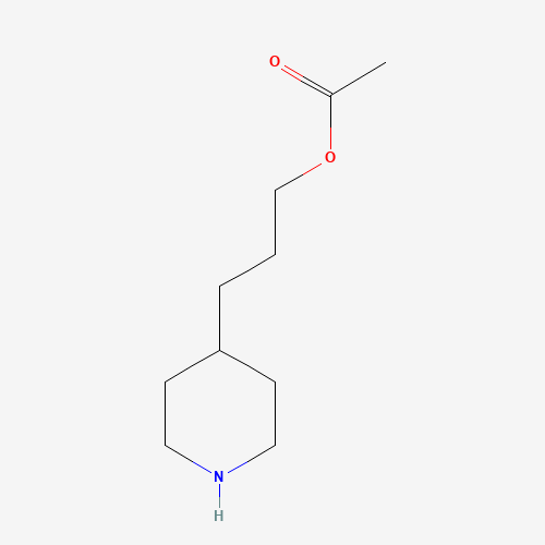 2-[4-(3-hydroxypropyl)piperidin-4-yl]acetate (CAS: 183018-58-8) - Related Chemical Product