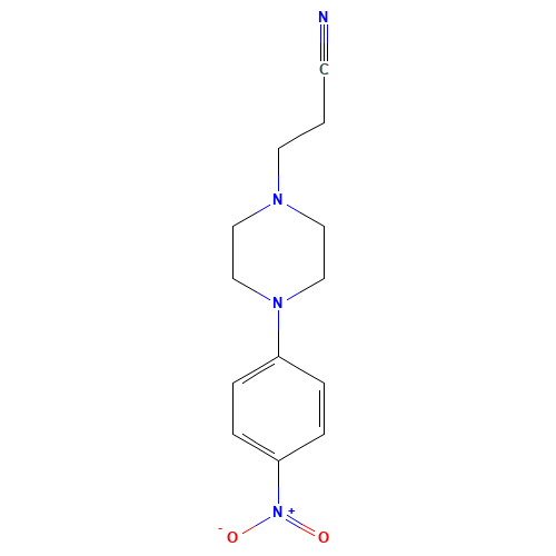 3-[4-(4-nitrophenyl)piperazin-1-yl]propanenitrile (CAS: 743449-17-4) - Related Chemical Product