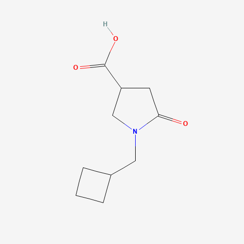 1-(cyclobutylmethyl)-5-oxopyrrolidine-3-carboxylic acid (CAS: 1095669-04-7) - Related Chemical Product