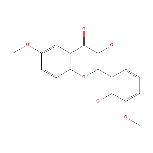 2-(2,3-dimethoxyphenyl)-3,6-dimethoxychromen-4-one (CAS: 103441-92-5) - Related Chemical Product