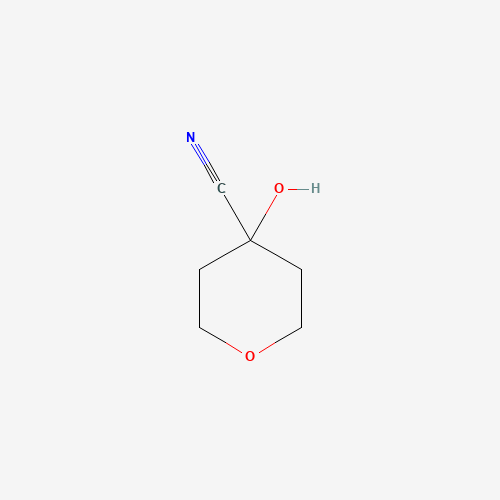 4-hydroxyoxane-4-carbonitrile (CAS: 50289-10-6) - Chemical Structure and Molecular Formula 