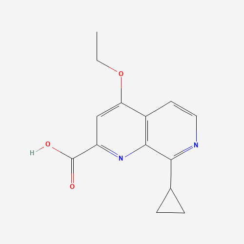 8-cyclopropyl-4-ethoxy-1,7-naphthyridine-2-carboxylic acid (CAS: 921761-02-6) - Related Chemical Product