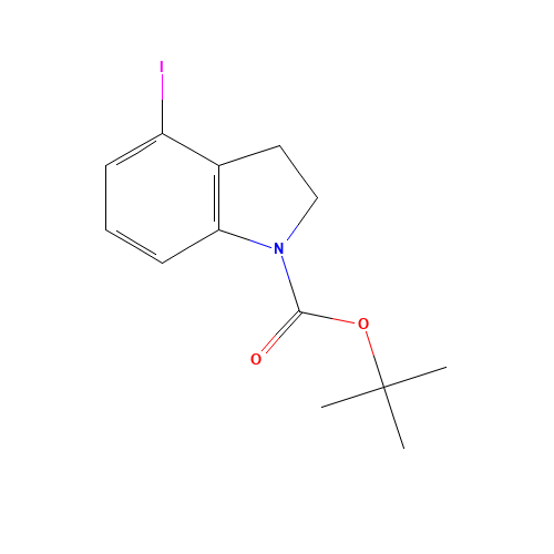 tert-butyl 4-iodo-2,3-dihydroindole-1-carboxylate (CAS: 954239-31-7) - Related Chemical Product