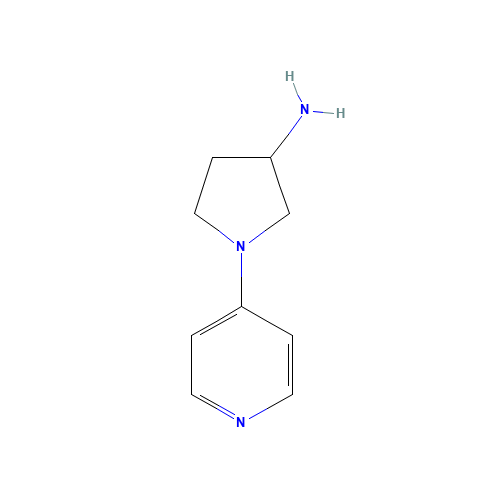 1-pyridin-4-ylpyrrolidin-3-amine (CAS: 1181375-92-7) - Related Chemical Product