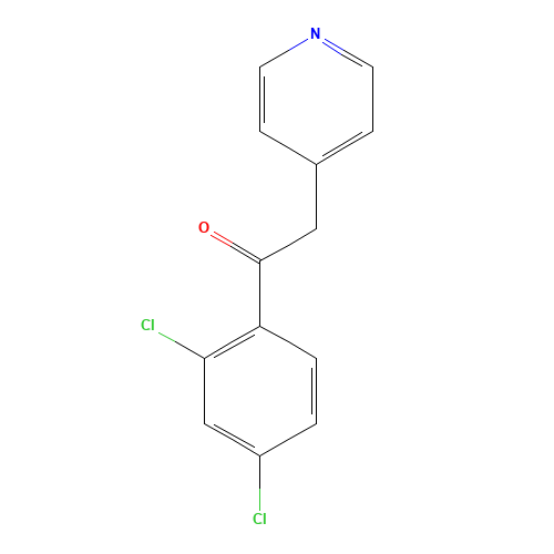 1-(2,4-dichlorophenyl)-2-pyridin-4-ylethanone (CAS: 252955-08-1) - Related Chemical Product