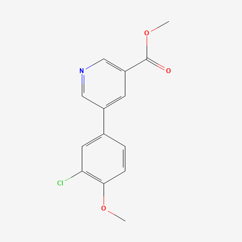 methyl 5-(3-chloro-4-methoxyphenyl)pyridine-3-carboxylate (CAS: 1298047-68-3) - Related Chemical Product