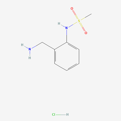 N-[2-(aminomethyl)phenyl]methanesulfonamide;hydrochloride (CAS: 1170256-90-2) - Related Chemical Product