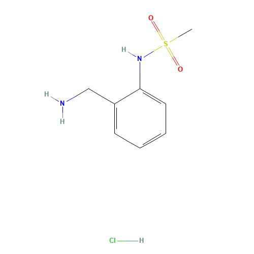 N-[2-(aminomethyl)phenyl]methanesulfonamide;hydrochloride (CAS: 1170256-90-2) - Related Chemical Product