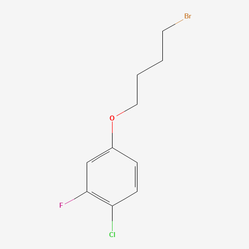 4-(4-bromobutoxy)-1-chloro-2-fluorobenzene (CAS: 188174-57-4) - Related Chemical Product