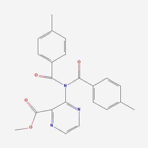 methyl 3-[bis(4-methylbenzoyl)amino]pyrazine-2-carboxylate (CAS: 155513-73-8) - Related Chemical Product