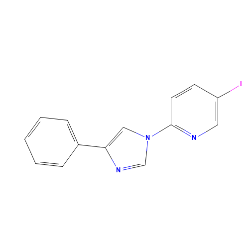 5-iodo-2-(4-phenylimidazol-1-yl)pyridine (CAS: 1393126-26-5) - Related Chemical Product