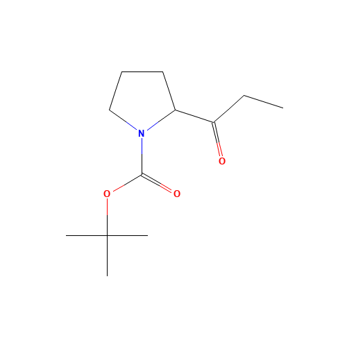 tert-butyl 2-propanoylpyrrolidine-1-carboxylate (CAS: 187658-90-8) - Related Chemical Product