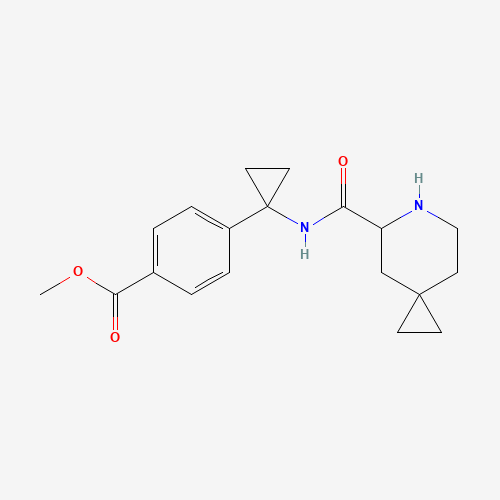 methyl 4-[1-(6-azaspiro[2.5]octane-7-carbonylamino)cyclopropyl]benzoate (CAS: 1417743-85-1) - Related Chemical Product