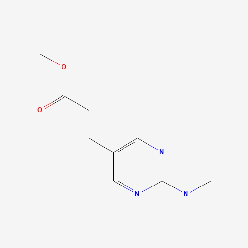 ethyl 3-[2-(dimethylamino)pyrimidin-5-yl]propanoate (CAS: 304903-22-8) - Related Chemical Product