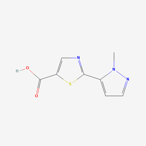 2-(2-methylpyrazol-3-yl)-1,3-thiazole-5-carboxylic acid (CAS: 1202632-40-3) - Related Chemical Product