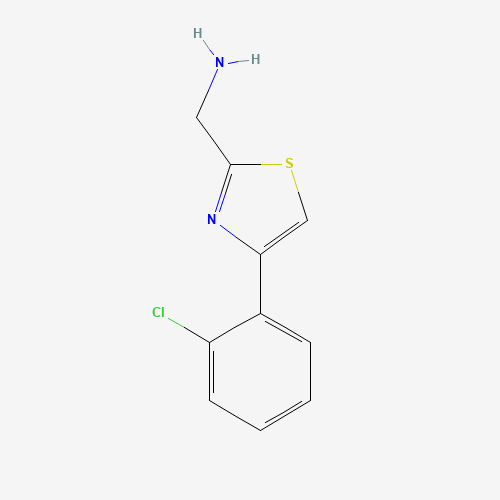 [4-(2-chlorophenyl)-1,3-thiazol-2-yl]methanamine (CAS: 643723-55-1) - Related Chemical Product