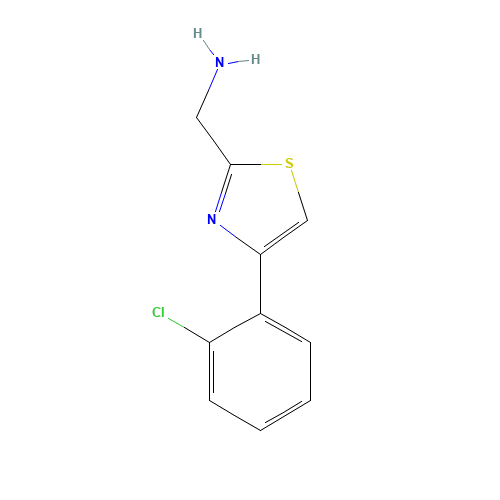 [4-(2-chlorophenyl)-1,3-thiazol-2-yl]methanamine (CAS: 643723-55-1) - Related Chemical Product