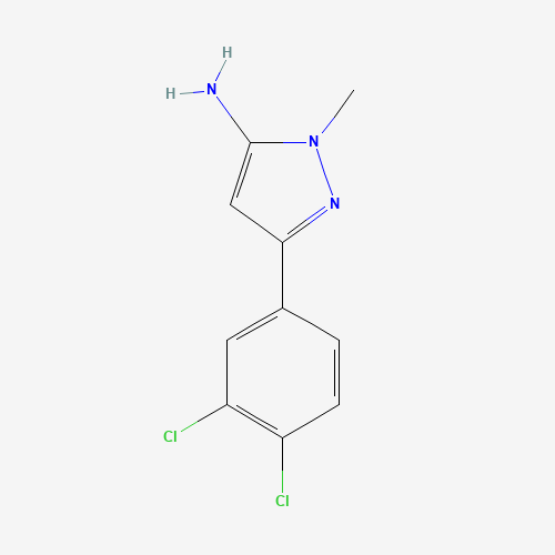 5-(3,4-dichlorophenyl)-2-methylpyrazol-3-amine (CAS: 321538-25-4) - Related Chemical Product
