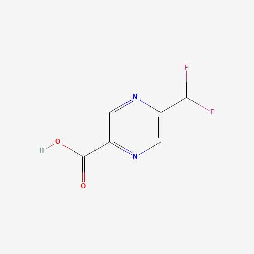 5-(difluoromethyl)pyrazine-2-carboxylic acid (CAS: 1174321-06-2) - Related Chemical Product