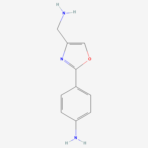 4-[4-(aminomethyl)-1,3-oxazol-2-yl]aniline (CAS: 885272-85-5) - Related Chemical Product