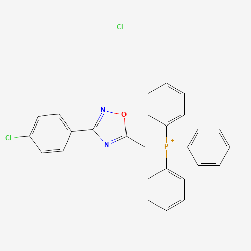 [3-(4-chlorophenyl)-1,2,4-oxadiazol-5-yl]methyl-triphenylphosphanium;chloride (CAS: 1029631-97-7) - Related Chemical Product