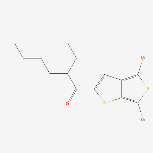 1-(4,6-dibromothieno[2,3-c]thiophen-2-yl)-2-ethylhexan-1-one (CAS: 1194605-76-9) - Related Chemical Product