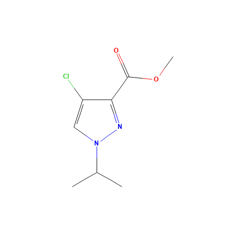 methyl 4-chloro-1-propan-2-ylpyrazole-3-carboxylate (CAS: 1198436-57-5) - Related Chemical Product