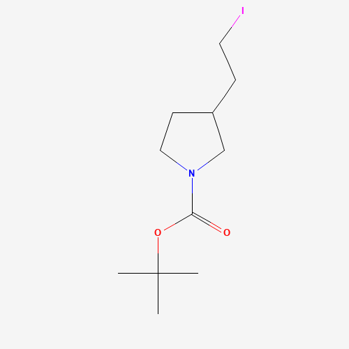tert-butyl 3-(2-iodoethyl)pyrrolidine-1-carboxylate (CAS: 497160-10-8) - Related Chemical Product
