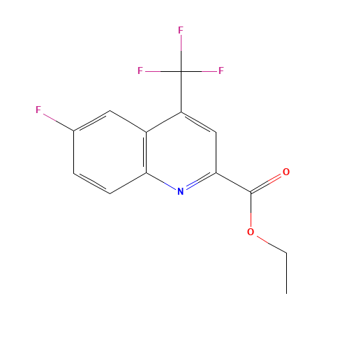 ethyl 6-fluoro-4-(trifluoromethyl)quinoline-2-carboxylate (CAS: 1116339-58-2) - Related Chemical Product