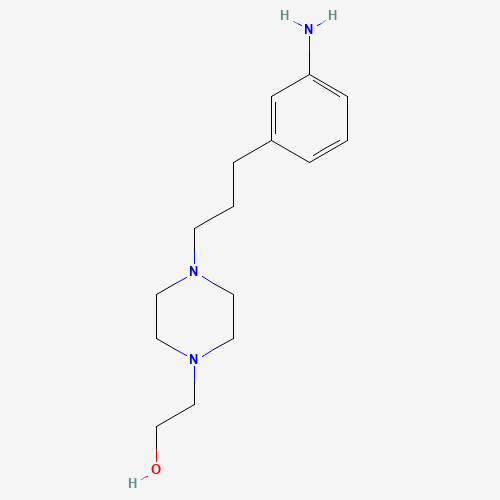 2-[4-[3-(3-aminophenyl)propyl]piperazin-1-yl]ethanol (CAS: 925921-56-8) - Related Chemical Product