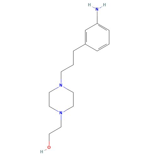 2-[4-[3-(3-aminophenyl)propyl]piperazin-1-yl]ethanol (CAS: 925921-56-8) - Related Chemical Product