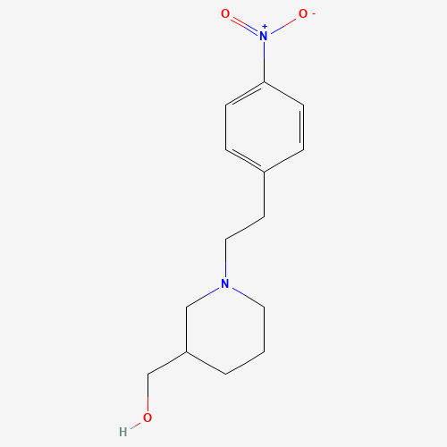 [1-[2-(4-nitrophenyl)ethyl]piperidin-3-yl]methanol (CAS: 167858-79-9) - Related Chemical Product