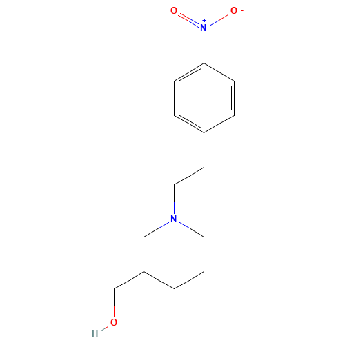 [1-[2-(4-nitrophenyl)ethyl]piperidin-3-yl]methanol (CAS: 167858-79-9) - Related Chemical Product